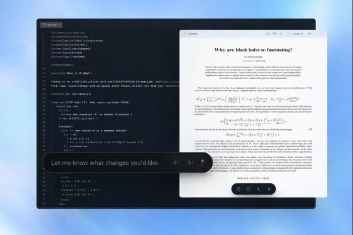 OpenAI Launches Prism, an AI Tool Aimed at Speeding Up Scientific Writing