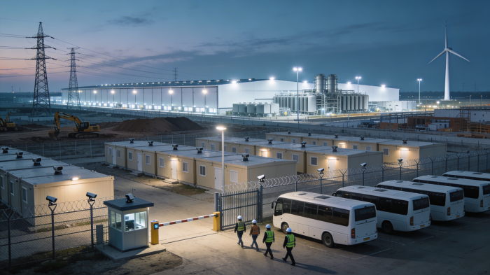 ICE Detention Contractor Targets AI Data Center Boom With “Man Camps” for Workers