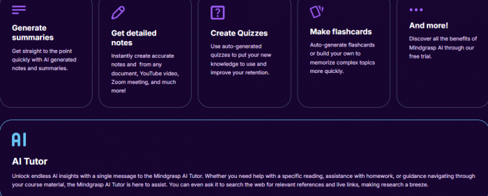 Mindgrasp AI: The Ultimate AI Study Tool for Notes, Quizzes, and Flashcards