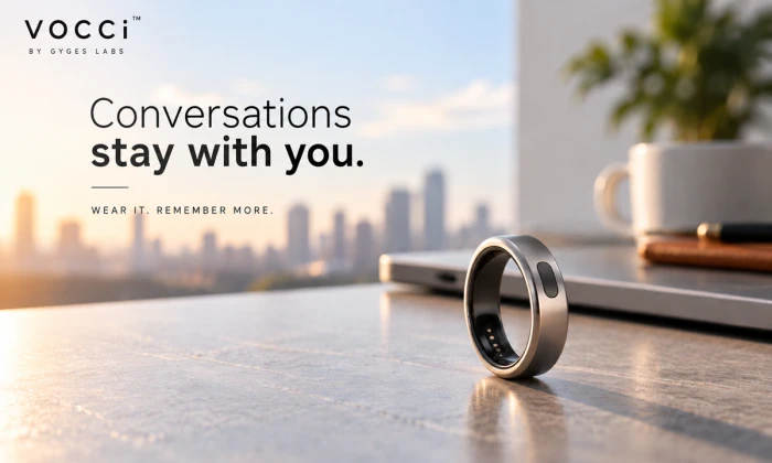 Vocci Puts an AI Meeting Note-Taker on Your Finger