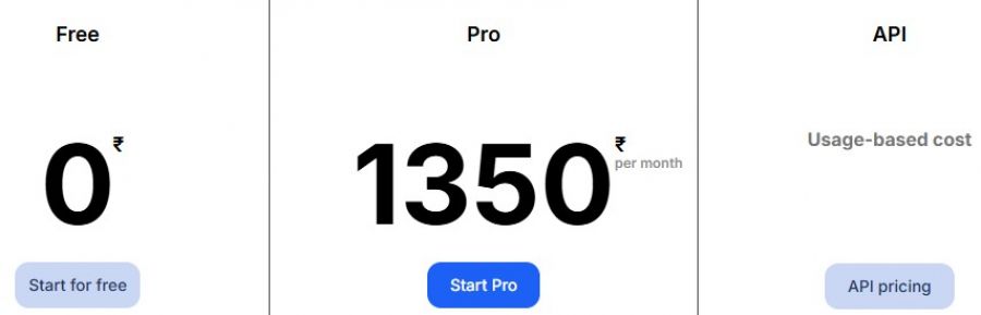 ClipDrop Pricing Screenshot