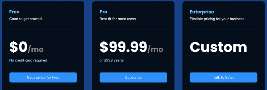 Promptly Pricing Screenshot