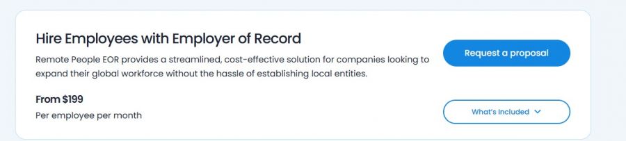 remotepeople Pricing Screenshot