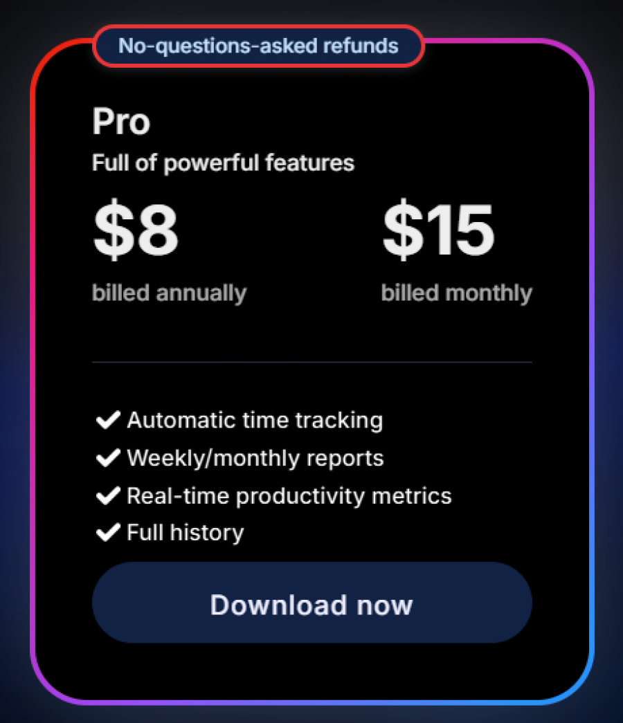 Magicflow Pricing Screenshot