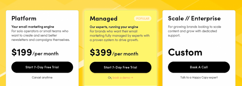 Hoppy Copy Pricing Screenshot