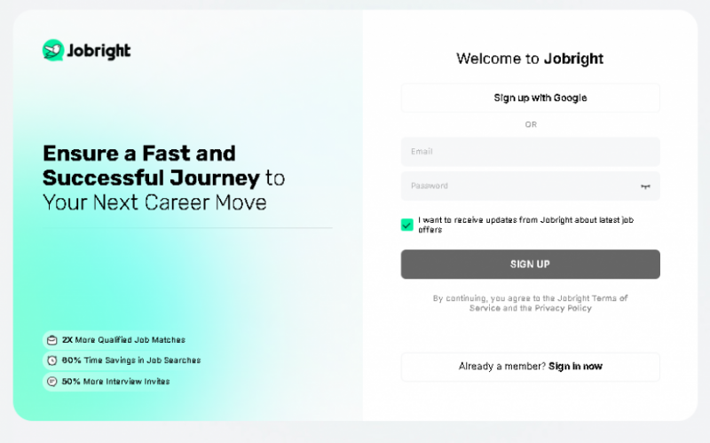 Jobright AI Pricing Screenshot