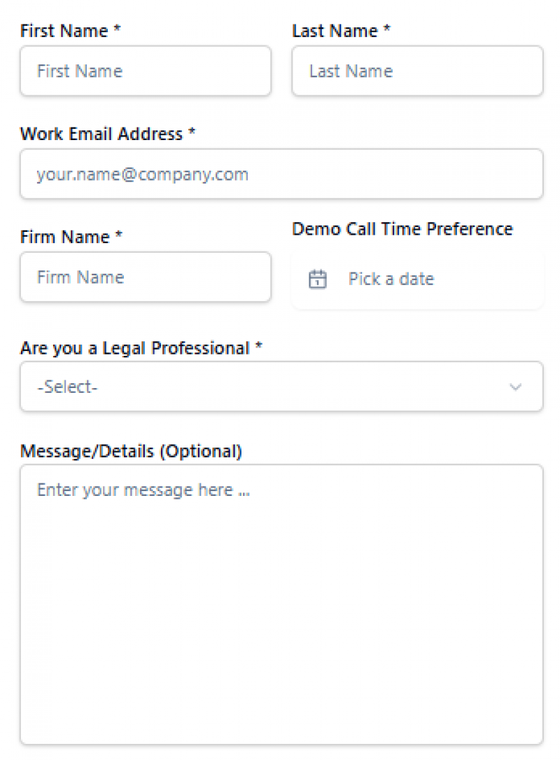 NexLaw AI Pricing Screenshot