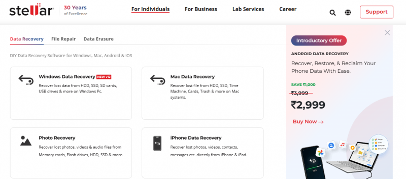 Stellar Pricing Screenshot