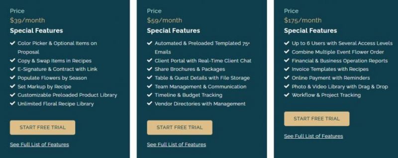true-client-pro Pricing Screenshot