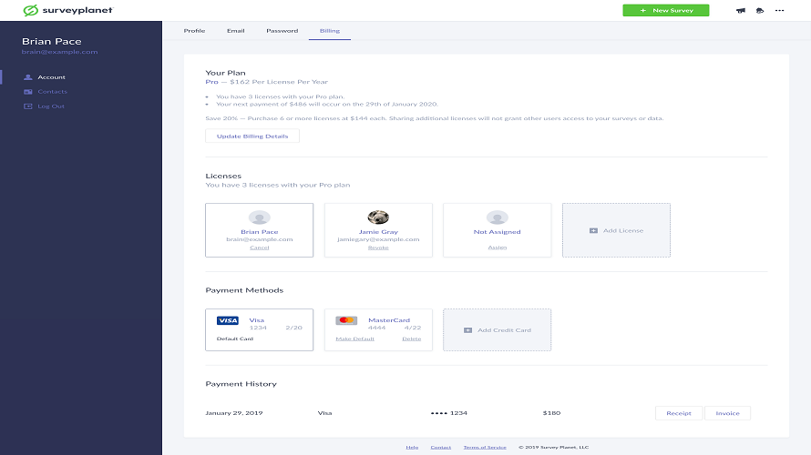 SurveyPlanet Your Plan