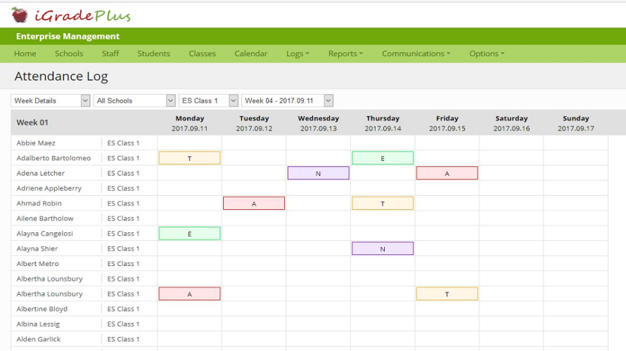iGradePlus Features