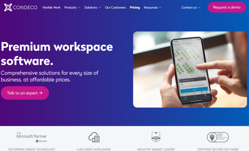 Condeco Home Page