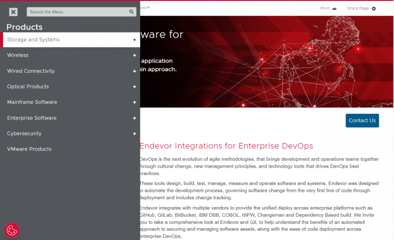 Endevor products