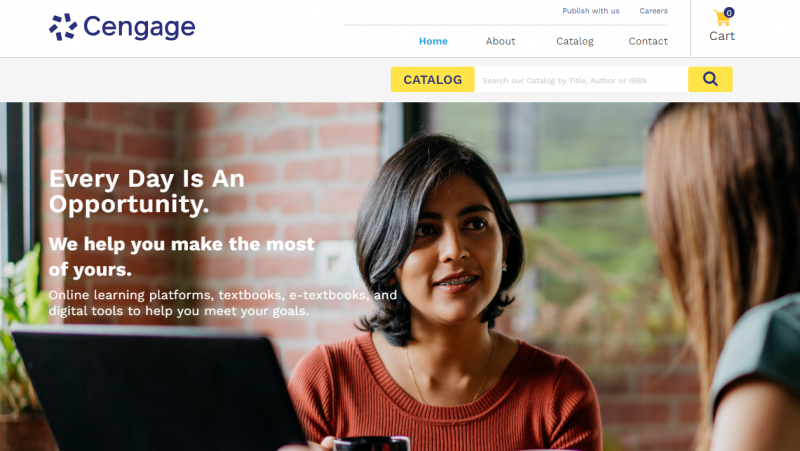 Mindtap Home Page