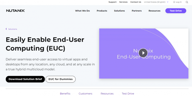 Nutanix Home Page