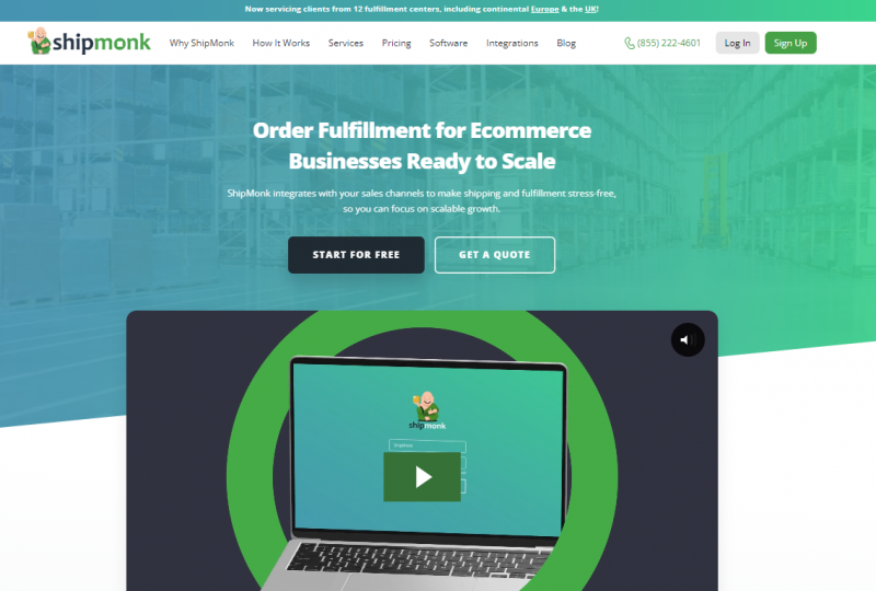 ShipMonk Home Page