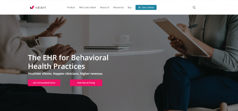 Valant Home Page